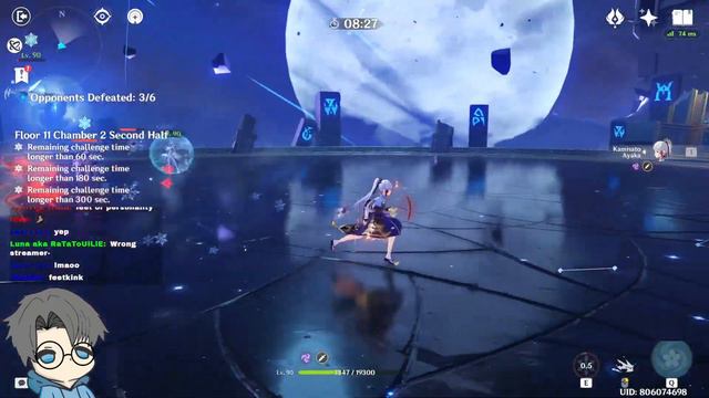 If Ayaka Dies in Solo Abyss, I Roll for Kazuha (I don't want him) смотреть онлайн