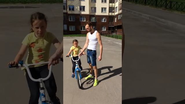 Как за 30 мин. научить кататься на 2х колесном велосипеде? смотреть онлайн