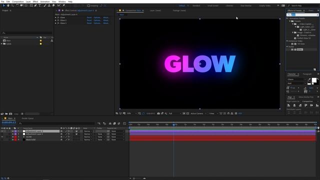 Improve Glow Effect in After Effects - No Plugins Required | Best Glow Effect AE | Creative Tuesday смотреть онлайн