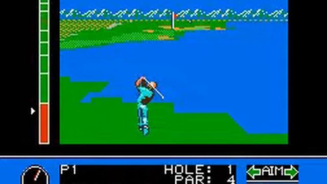 Jack Nicklaus' Greatest 18 Holes of Major Championship Golf - NES смотреть онлайн