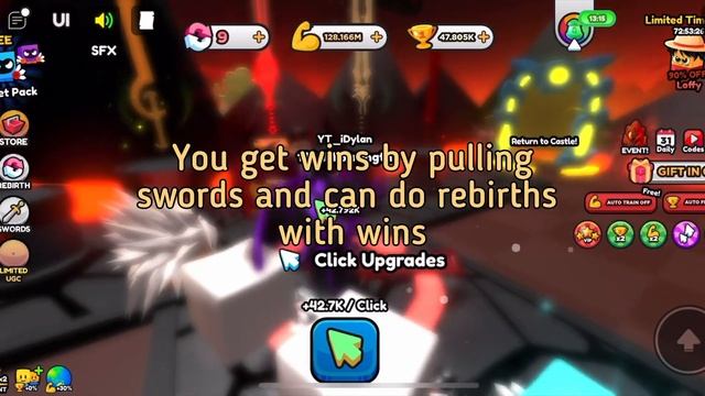 [FREE LIMITED UGC] How to get the MAGIA CROWN in Pull a Sword (ROBLOX) смотреть онлайн