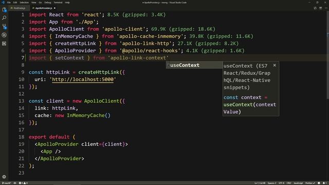 React GraphQL App (MERNG): #6 Adding Posts смотреть онлайн