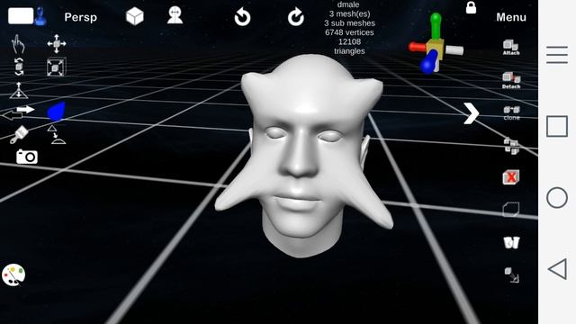 D3D Sculptor Tutorial - Basic - Sculpting
