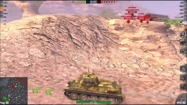 WoT Blitz, T34-85 Gameplay, Katyusha смотреть онлайн