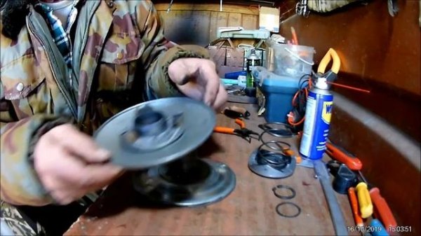 Вариатор Форвард на мотособаке Мухтар 7.