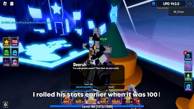 [ META BLEED ? ] Obtaining And Evolving Stain | Anime Adventures Roblox смотреть онлайн