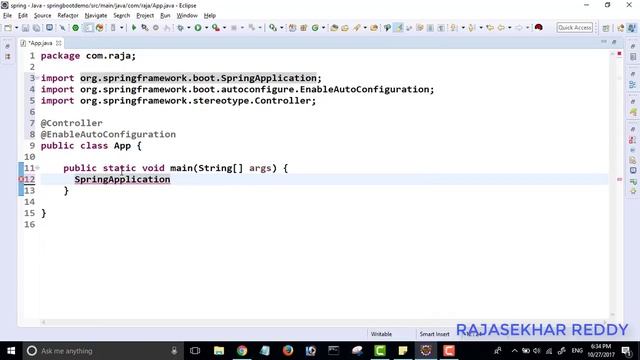 Spring Boot Hello World example |Spring Boot Tutorial For Beginners| Spring Boot Application 1 смотреть онлайн