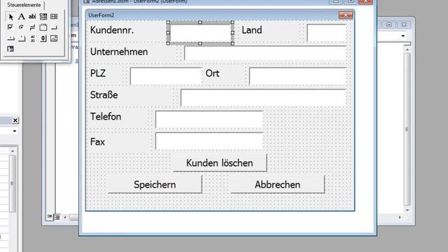 Excel VBA - Userform, Textbox - Adressen verwalten - Teil 2 von 2 смотреть онлайн
