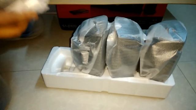 Sony SA-D100 4.1 Multimedia speakers system with Bluthooth Unboxing in hindi смотреть онлайн