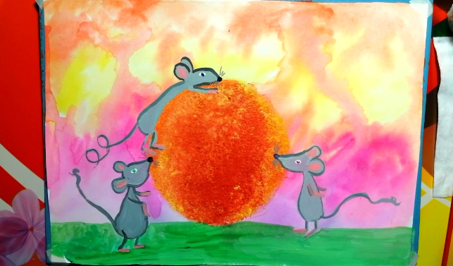 Как нарисовать сказку "Мыши и апельсин" смотреть онлайн