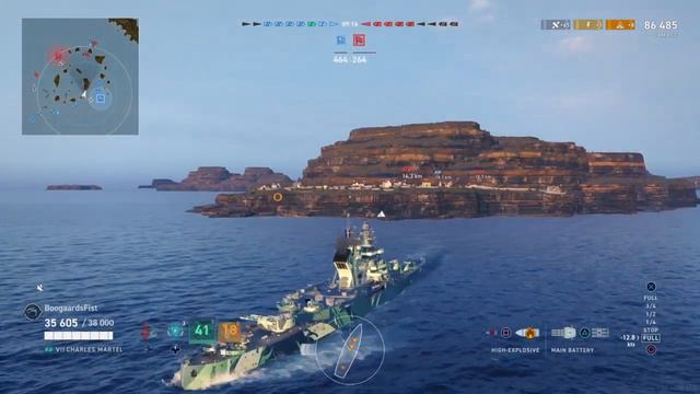Charles Martel Lemonnier Build | World of Warships Legends Console смотреть онлайн