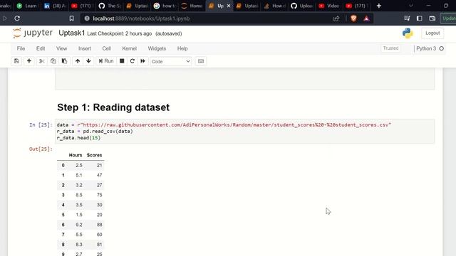The Spark Foundation Internship Task-1 : Prediction using Supervised Machine Learning смотреть онлайн