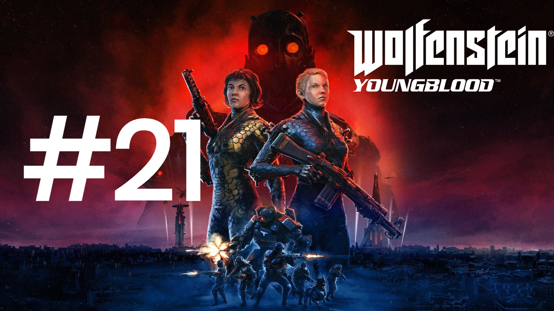 ЧЕРТЕЖИ "ЦИТАДЕЛИ" И ДИВЕРСИЯ НА ДИРИЖАБЛЕ ► Wolfenstein: Youngblood #21