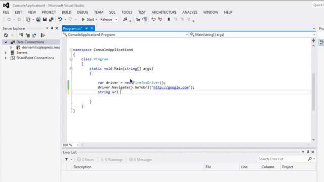 Selenium C# Get Current Page URL смотреть онлайн