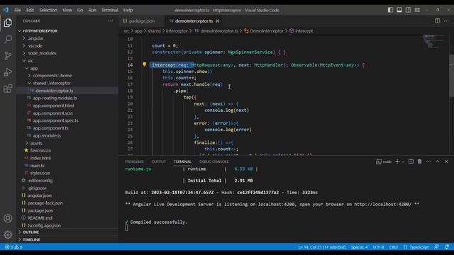 How to use Http Interceptor in Angular 15 смотреть онлайн