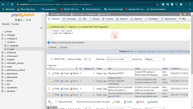 #3 Traer los registros de la base de datos a nuestro frontend - Sistema de blog básico смотреть онлайн