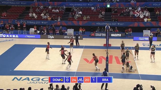 🇧🇷 BRA vs. 🇩🇴 DOM - Highlights Week 1 | Women's VNL 2023 смотреть онлайн
