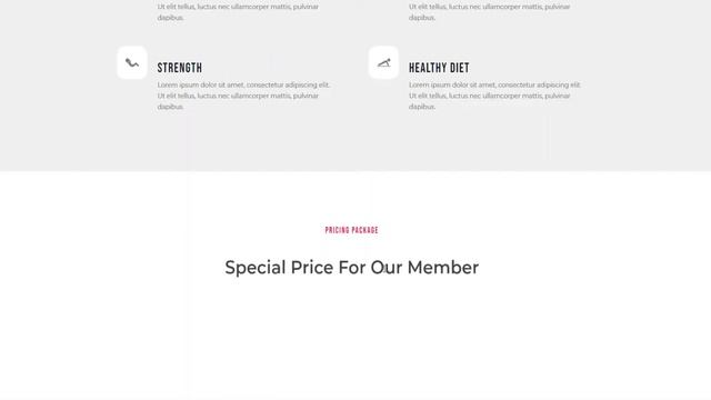 WordPress Fitness Template смотреть онлайн