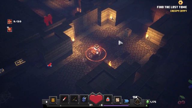 Minecraft Dungeons 100% - Часть 3 - Жуткая Крипта смотреть онлайн