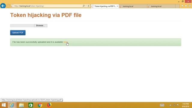 Token Hijacking via PDF File смотреть онлайн