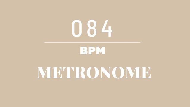 84 BPM Metronome смотреть онлайн