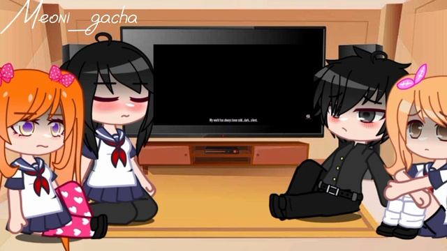 реакция яндере симулятор 