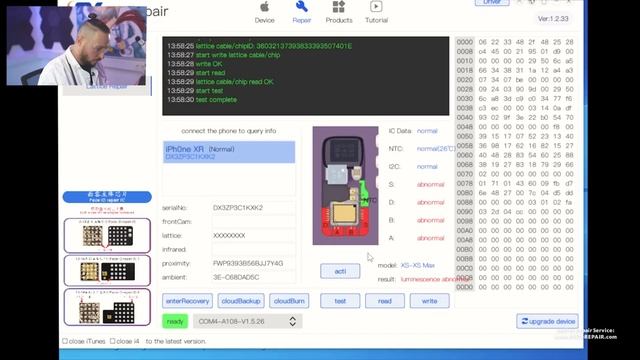 ?Face ID Repair REVOLUTION! DOT-Projector fix with AY A108 Programmer (NO SOLDERING) - Dr Ben смотреть онлайн