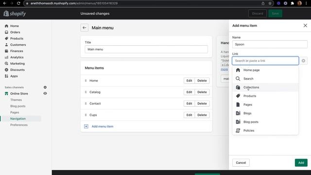 How To Edit Menu Items On Shopify | Main Menu | Footer Menu