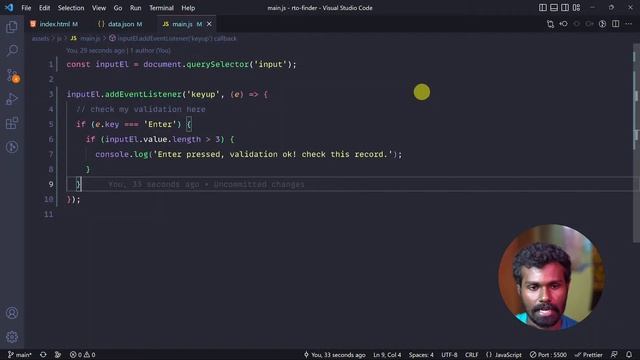 ? Building RTO Number Search App (Part 2) using Javascript DOM - Building Practical Apps in Tamil смотреть онлайн