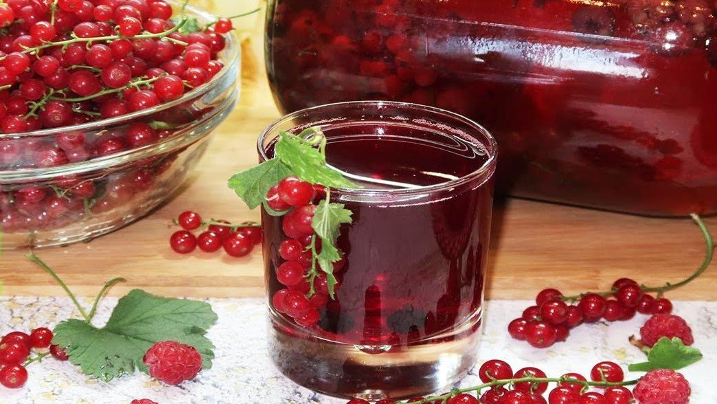 Компот из красной смородины на зиму смотреть онлайн