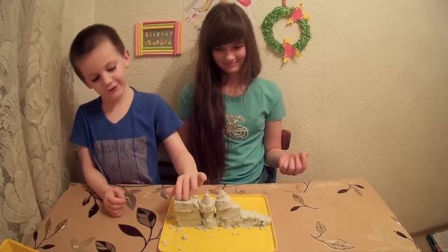 Kinetic sand / Angel Sand/ Кинетический песок/ Светящийся песок смотреть онлайн