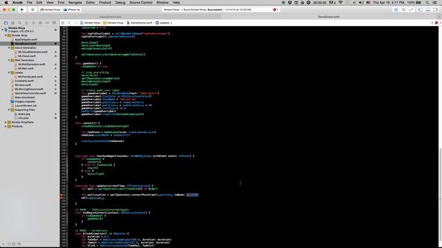 Swift Game Programming Tutorial - 16 - Keeping Track of Points смотреть онлайн
