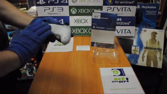 Геймпад Dualshock 4 White для PS4 - белый или нет? смотреть онлайн