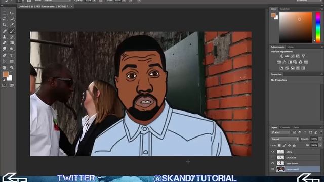 Photoshop Tutorials - Cartoon Effect смотреть онлайн