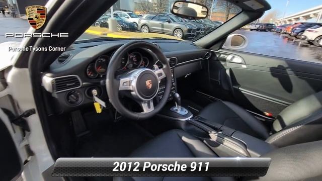 Certified 2012 Porsche 911 Carrera 4 GTS, Vienna, VA UP24125