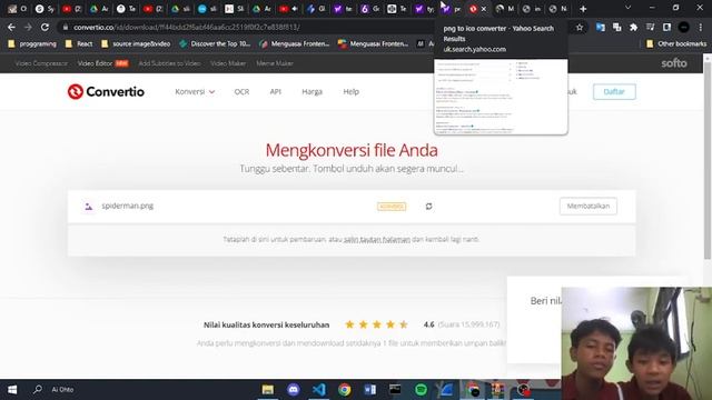 CARA MENGGANTI LOGO ICON PADA TAB WEBSITE - FAVICON смотреть онлайн