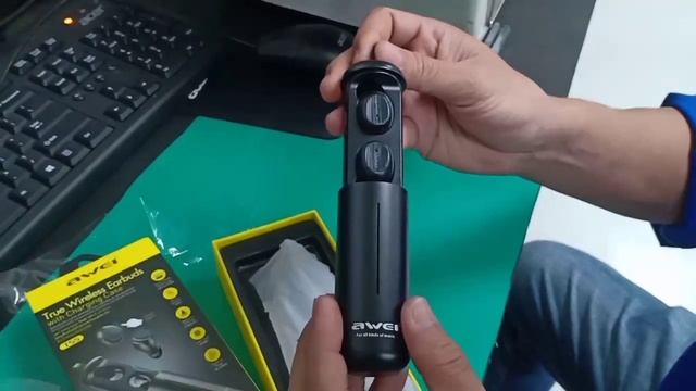 Wireless Earbuds/earphone-Awei T55 water proof,smart touch смотреть онлайн