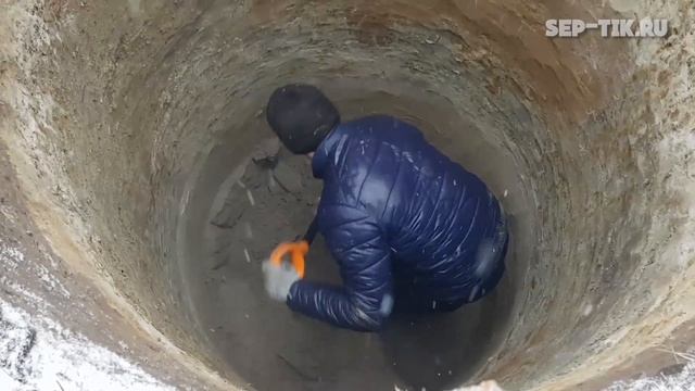 Септик в частном доме под ключ.| Колодец на 7 колец. смотреть онлайн