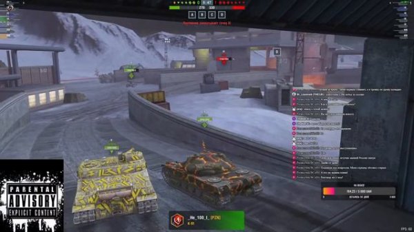 Качаем ветку FV4005, [Charioteer 8 lvl] [World of Tanks Blitz]