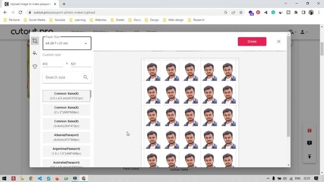 Passport Size Photo Kaise Banaye Online | Without Photoshop 2022 | Cutout Pro Passport Photo Maker смотреть онлайн