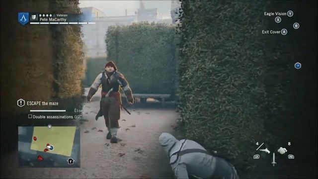 Assassins Creed Unity Gameplay Walkthrough Part 14 - Sequence 6 Memory 2 - with Commentary Clean смотреть онлайн
