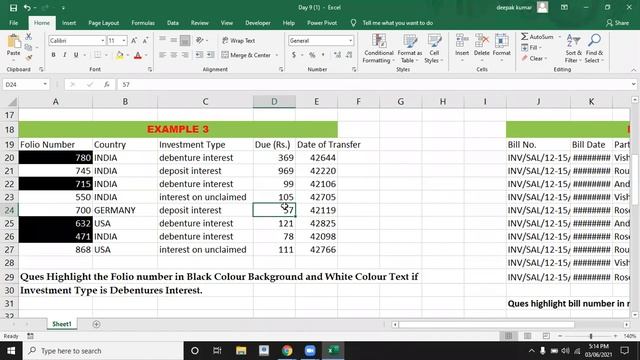 MICROSOFT EXCEL DAY 16|| ADVANCE CONDITIONAL FORMATTING смотреть онлайн