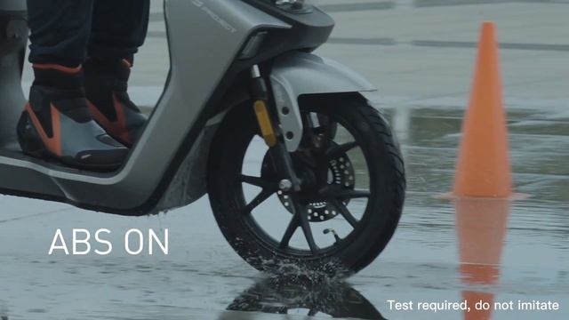 Segway Ninebot EMoped Mmax 110P! Come To See How ABS System Work On EMope.