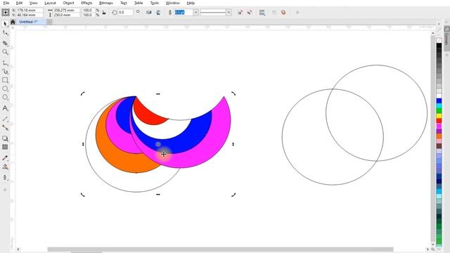 3D Swirl Design In Coreldraw | Maya Graphics
