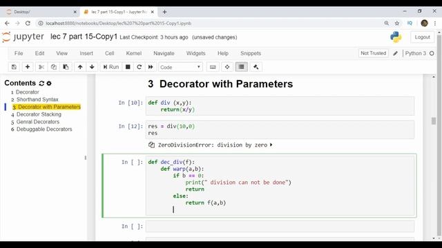 Python Decorators смотреть онлайн
