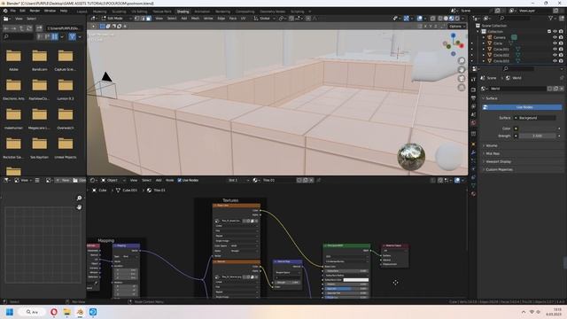 How to Make Poolrooms of Liminal Space / Blender 3.4 смотреть онлайн