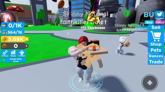 We are THICC. ROBLOX Thick Legends смотреть онлайн