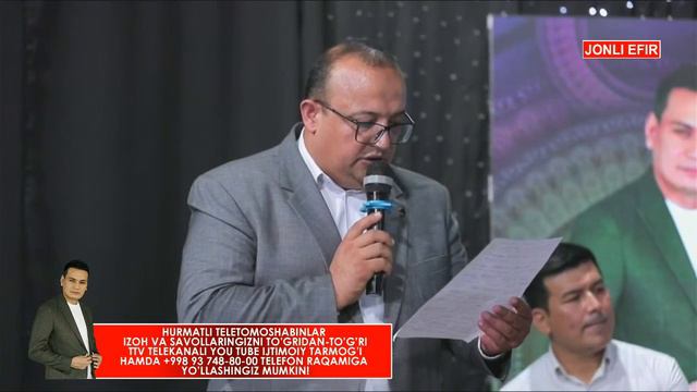 To'lqinbek Jabborov Jonli Efirda Jonli Ijro 29.07.2023