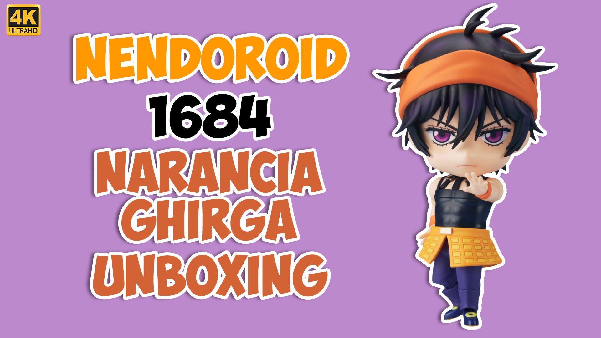 Nendoroid Narancia Ghirga 1684: Быстрая распаковка на аниме фигурки.