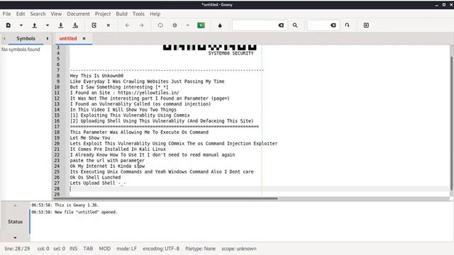 Exploiting Os Injection and Uploading Shell Using Commix смотреть онлайн
